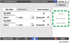 Abbildung Bedienfeld-Display