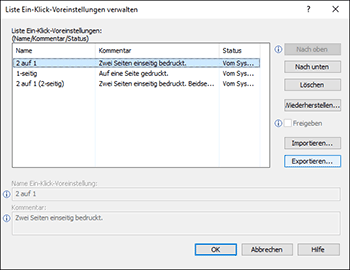 Abbildung Treiberbildschirm