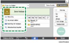 Abbildung Bedienfeld-Display