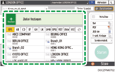 Abbildung Bedienfeld-Display