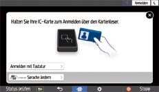 Abbildung Bedienfeld-Display