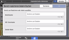 Abbildung Bedienfeld-Display