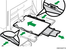 Bypass tray illustration