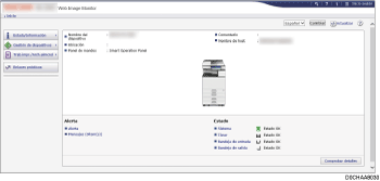Ilustración de la pantalla del navegador web