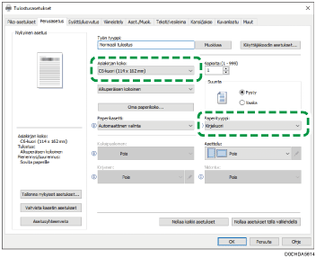 Kuva ohjaimen näytöstä