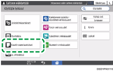 Käyttöpaneelin näyttö