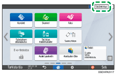 Käyttöpaneelin näyttö