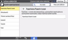 Käyttöpaneelin näyttö