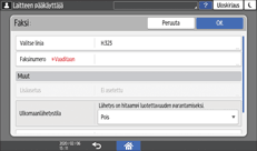 Käyttöpaneelin näyttö