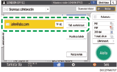 Käyttöpaneelin näyttö