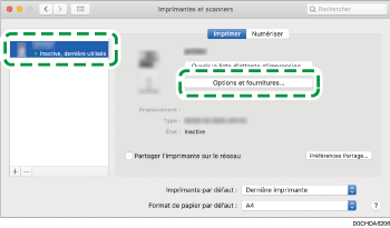 Illustration de l'écran Pilote