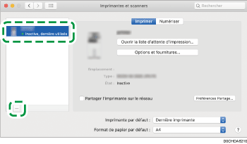 Illustration de l'écran Pilote