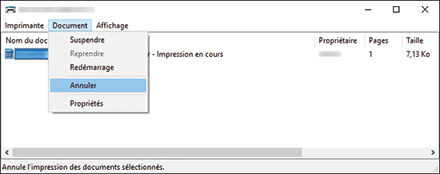 Illustration du programme d'installation du pilote