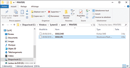 Illustration de l'écran Pilote