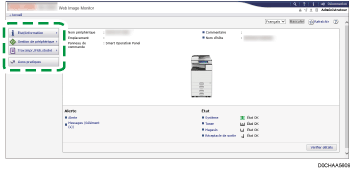 Illustration de l’écran du navigateur Web