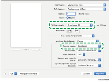 Illustration de l'écran Pilote