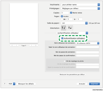 Illustration de l'écran Pilote