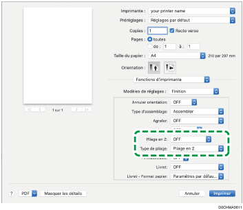 Illustration de l'écran Pilote