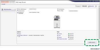Illustration de l’écran du navigateur Web