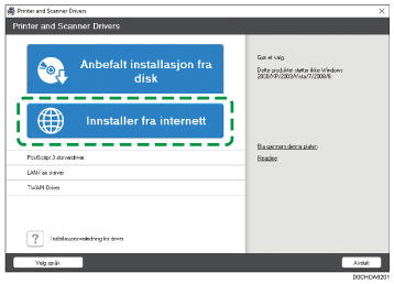 Illustrasjon av driverinstallasjon