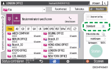 Afbeelding van bedieningspaneel