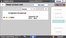 Afbeelding van bedieningspaneel