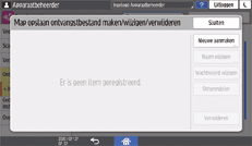 Afbeelding van bedieningspaneel