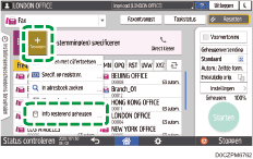 Afbeelding van bedieningspaneel