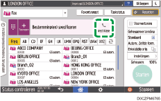 Afbeelding van bedieningspaneel