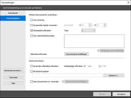 Illustratie stuurprogrammascherm
