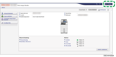 Afbeelding internetbrowserscherm