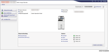 Afbeelding internetbrowserscherm