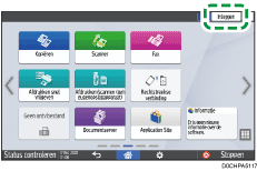 Afbeelding van bedieningspaneel