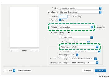Illustratie stuurprogrammascherm