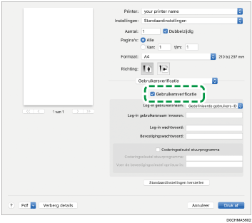 Illustratie stuurprogrammascherm