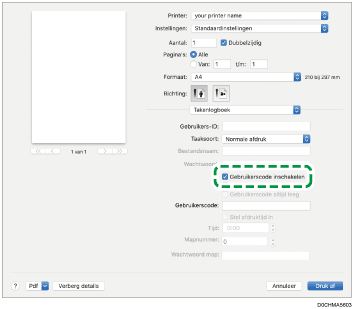 Illustratie stuurprogrammascherm