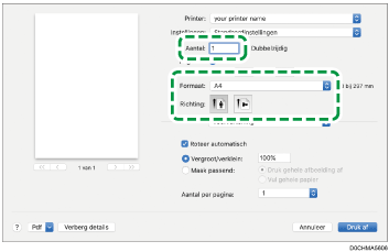 Illustratie stuurprogrammascherm