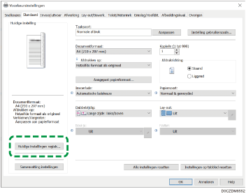 Illustratie stuurprogrammascherm