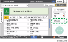 Afbeelding van bedieningspaneel