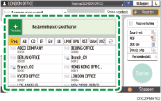 Afbeelding van bedieningspaneel
