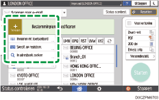 Afbeelding van bedieningspaneel