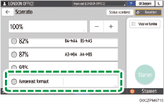 Afbeelding van bedieningspaneel