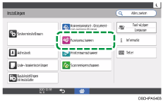 Afbeelding van bedieningspaneel