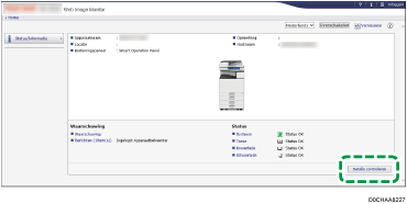 Afbeelding internetbrowserscherm