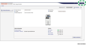 Afbeelding internetbrowserscherm