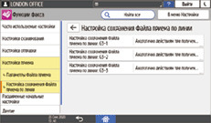 Иллюстрация экрана панели управления