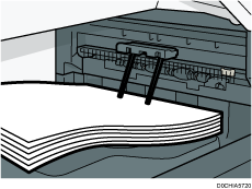 Иллюстрация держателя для бумаги