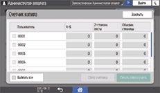 Иллюстрация экрана панели управления
