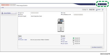Ağ tarayıcısı ekranı resmi