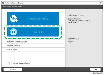 Sürücü yükleyici görseli